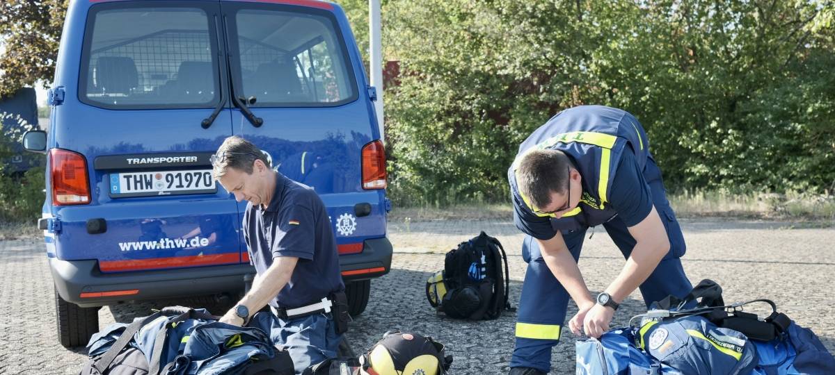 Bergungsteam des Bonner THW ist auf dem Weg nach Venezuela
