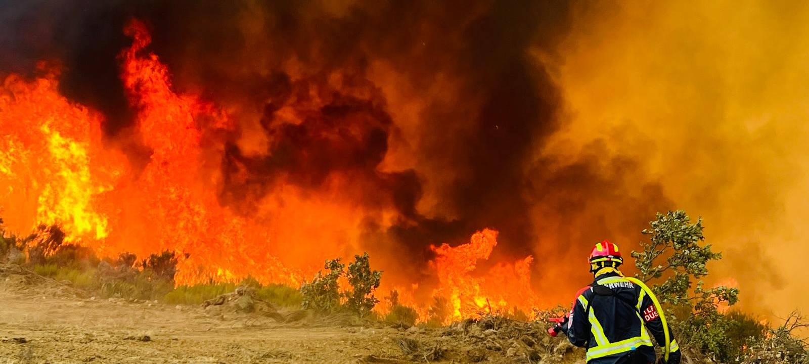Hürtgenwald: Feuerwehren aus Rhein-Sieg-Kreis im Einsatz