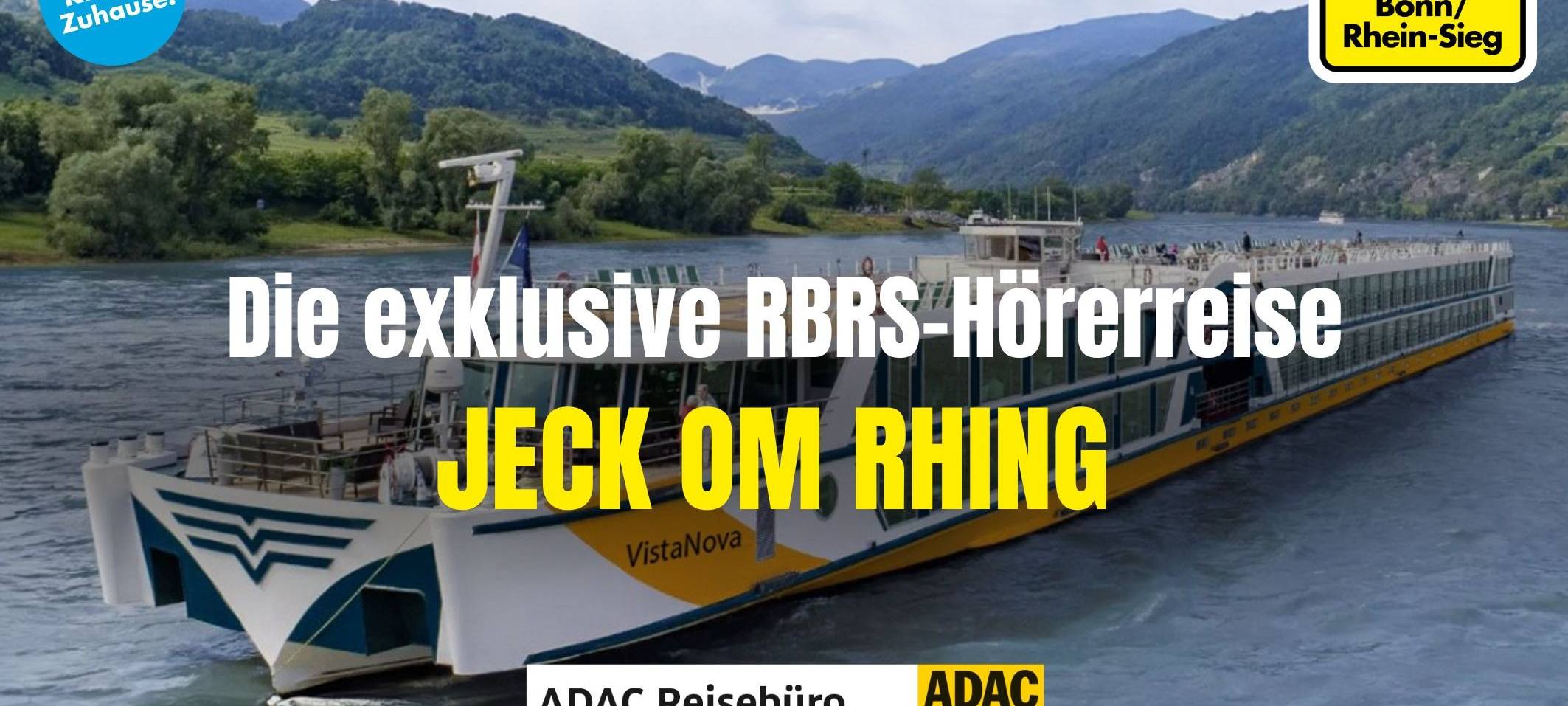 Exklusive Hörerreise "JECK OM RHING" - seid dabei!