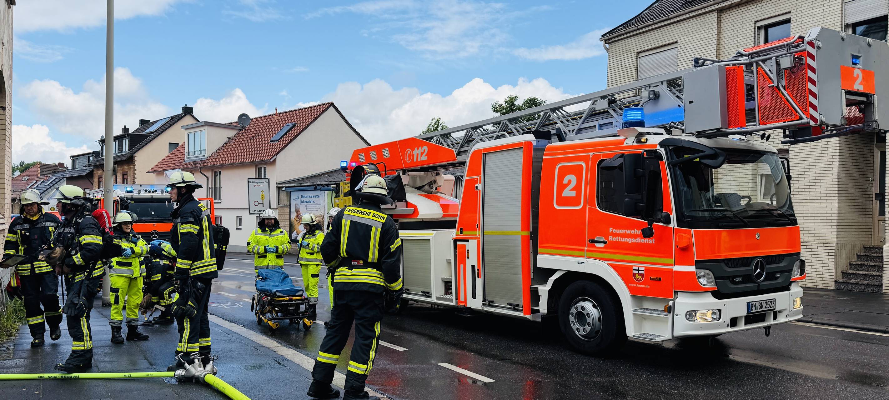 Bonn-Beuel: Mann stirbt bei Wohnungsbrand