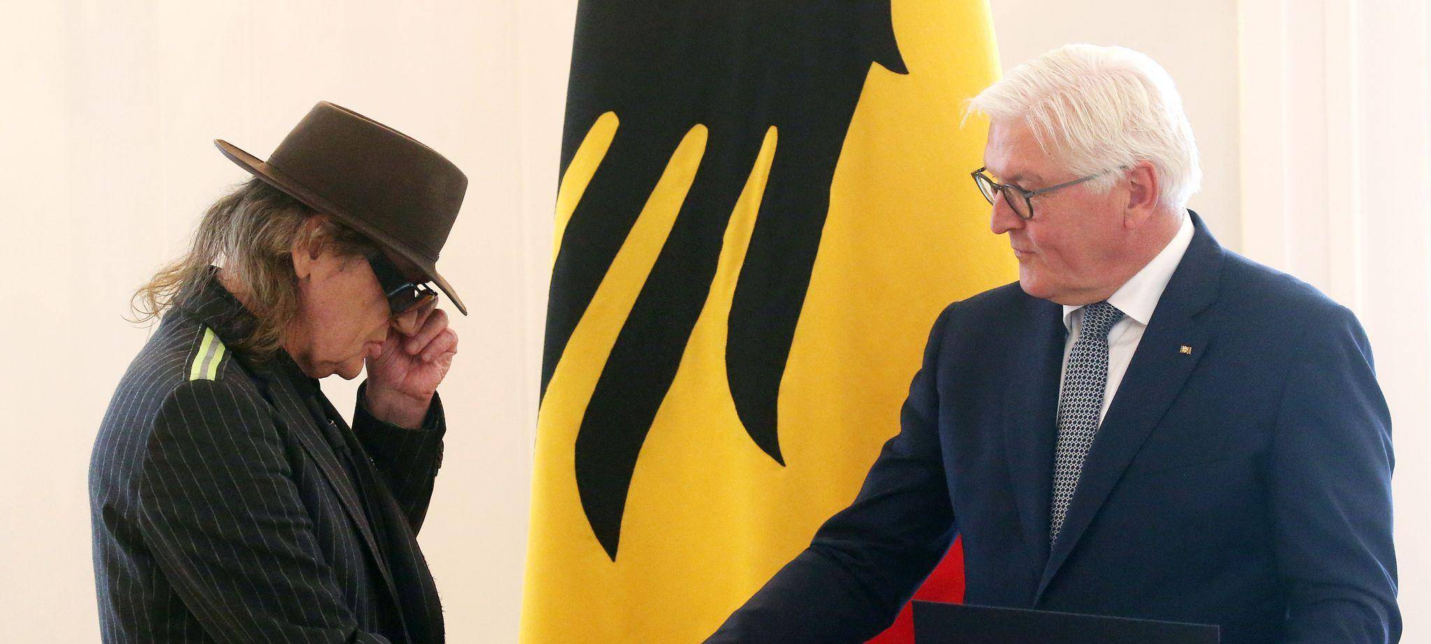 Udo Lindenberg und Frank-Walter Steinmeier