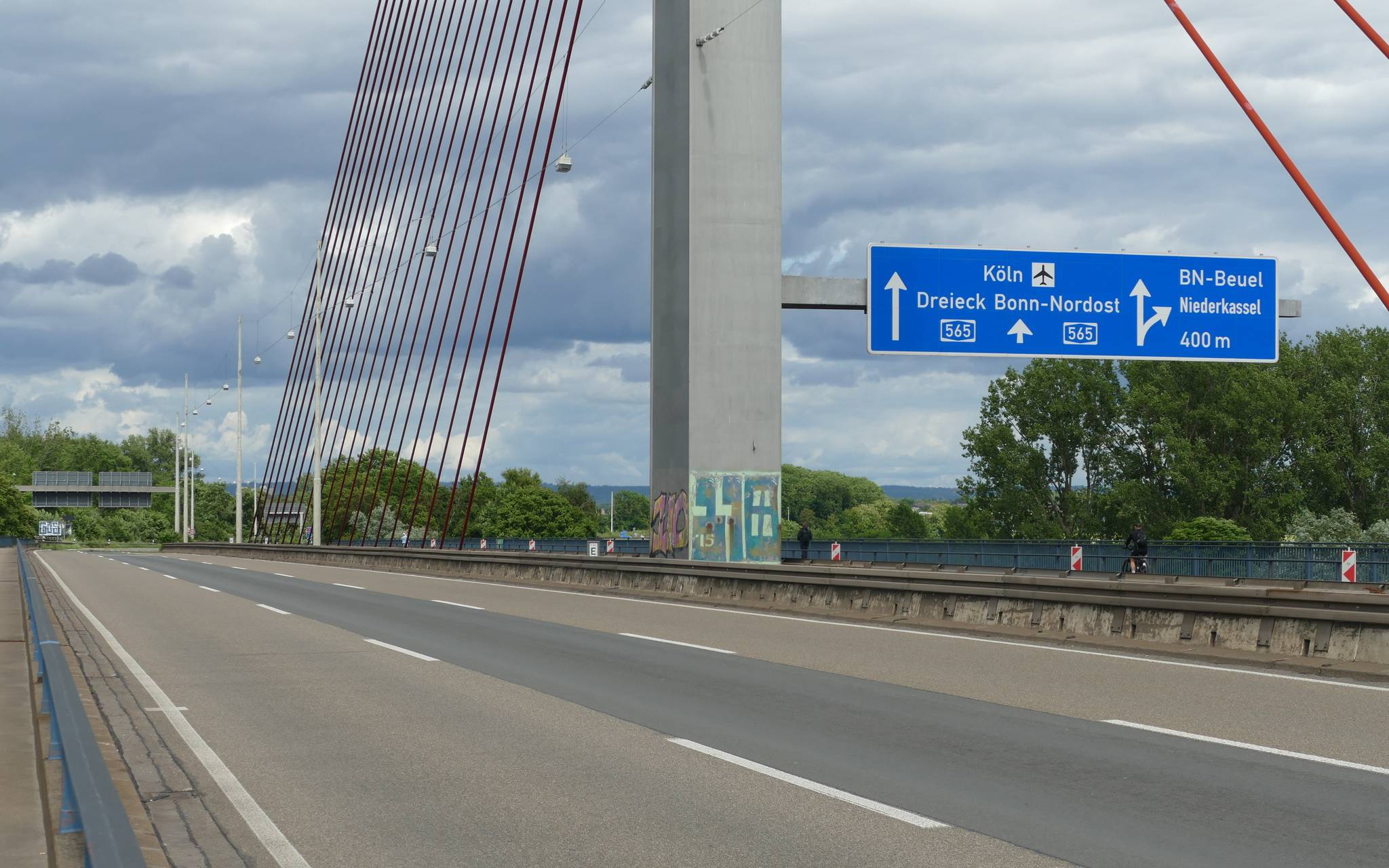 Ab heute 15 Uhr: Vollsperrung der Bonner Nordbrücke
