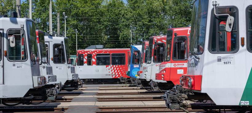 SWB: Inbetriebnahme der 60 Bahnen verzögert sich