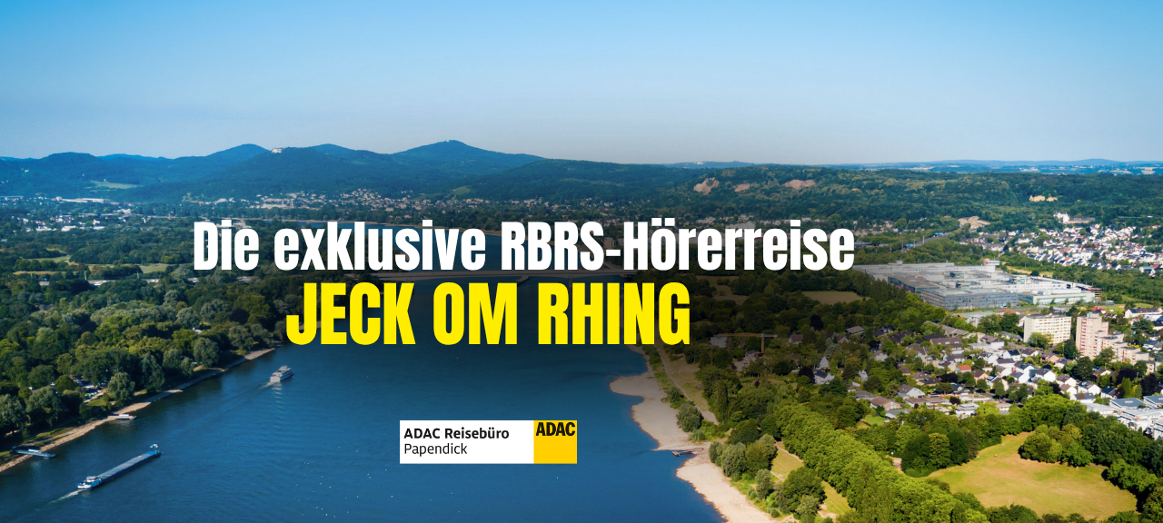 Exklusive Hörerreise "JECK OM RHING" - seid dabei!