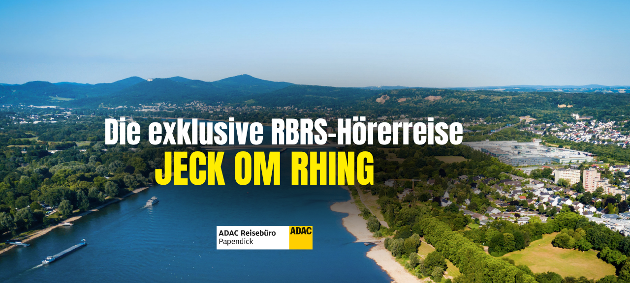 Exklusive Hörerreise "JECK OM RHING" - seid dabei!
